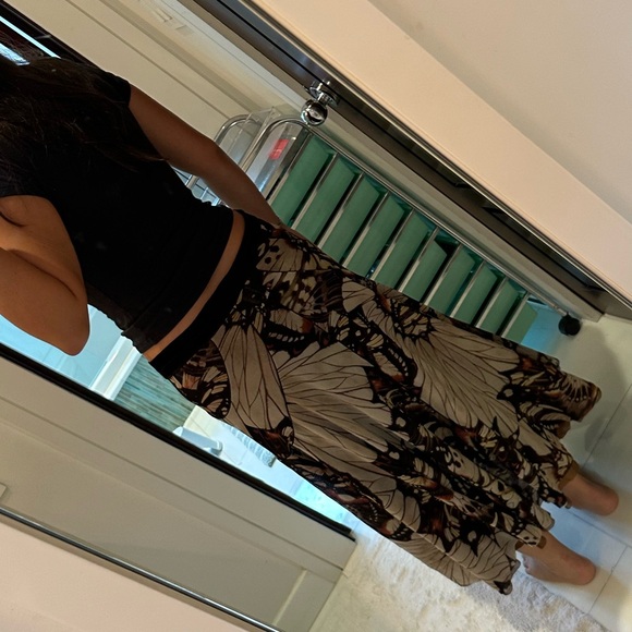 JEAN PAUL GAULTIER BUTTERFLY SKIRT - Picture 3 of 8
